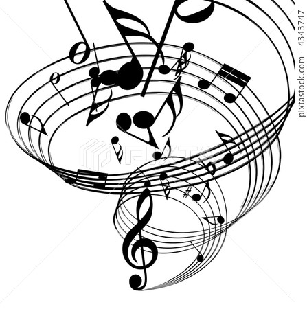 notes staff notes staff 4343747