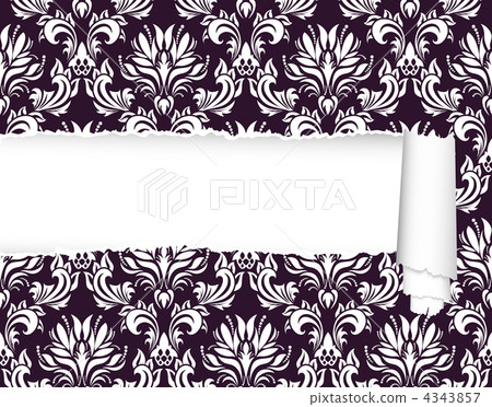 Damask seamless vector pattern Damask seamless vector pattern 4343857