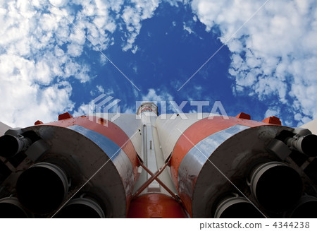 The Russian space transport rocket. 4344238