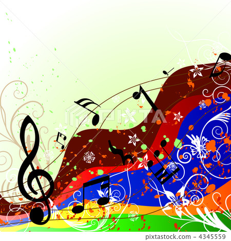 Musial grunge background Musial grunge background 4345559