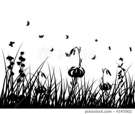 meadow silhouettes meadow silhouettes 4345902