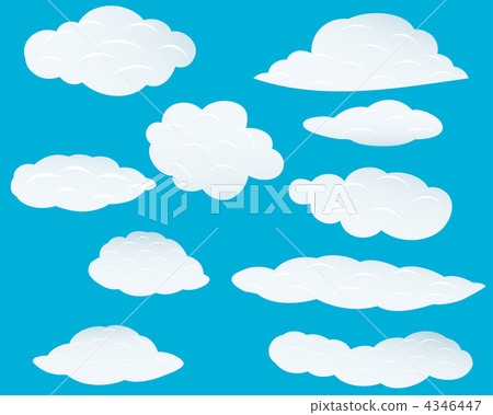 set of clouds 4346447