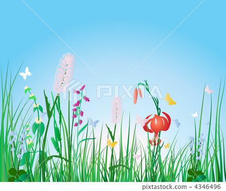 meadow silhouettes meadow silhouettes 4346496