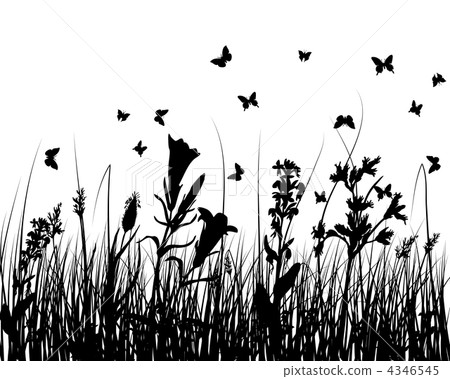 meadow silhouettes meadow silhouettes 4346545