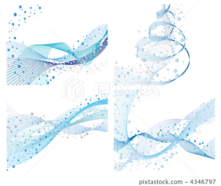 set of water backgrounds 4346797