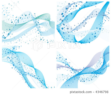 set of water backgrounds 4346798