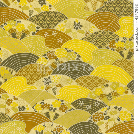 Chiyogami Nami and Flower 4347998