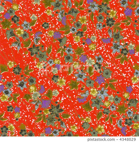 Chiyogami Buddhist Blossoming Snow 4348029