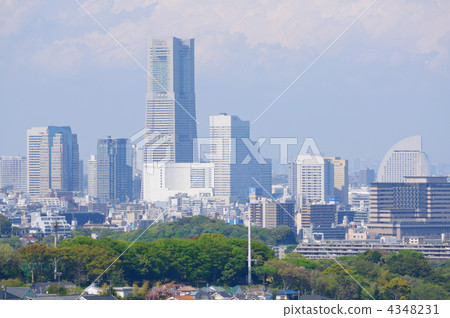 橫濱市中心遠景 4348231