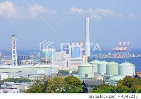 Scenery of Keihin Industrial Area 4348233