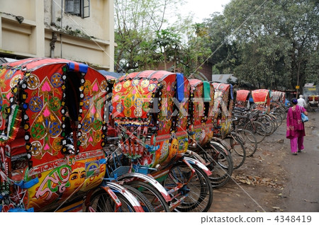 Bangladesh Bicycle Taxi 4348419
