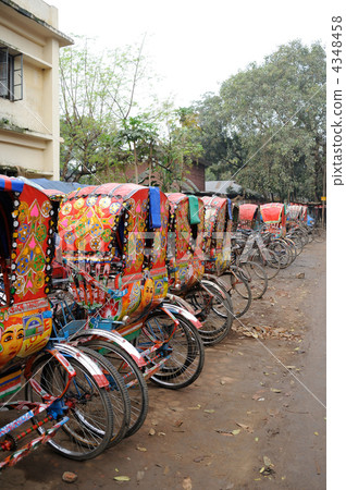 Bangladesh Bicycle Taxi 4348458