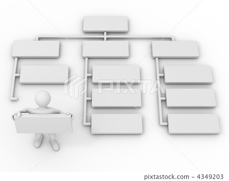 Abstract structure. 3d Abstract structure. 3d 4349203