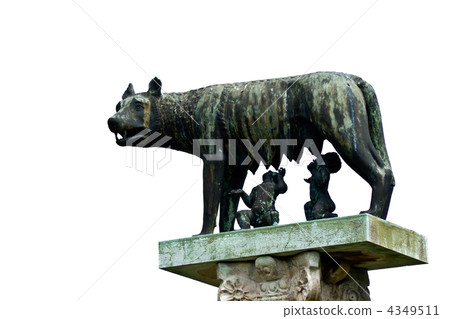 She-wolf breast-feed Romulus and Remus. Pisa. She-wolf breast-feed Romulus and Remus. Pisa. 4349511