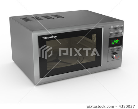 Closed metallic microwave. 3d 4350027