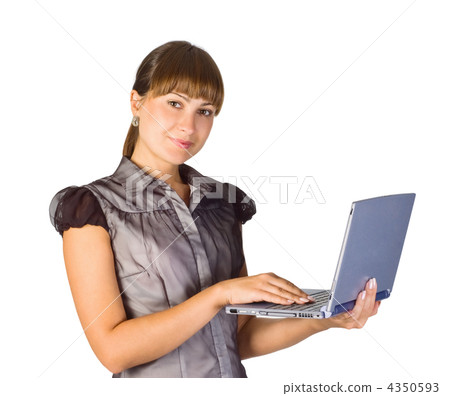 beautiful girl with laptop beautiful girl with laptop 4350593
