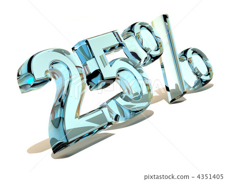 Twenty-five percent. Ice 4351405