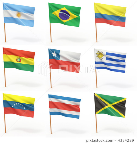 Flags of american country. Collection 3. Flags of american country. Collection 3. 4354289