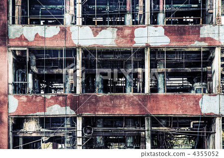 Old ruinous factory closeup Old ruinous factory closeup 4355052