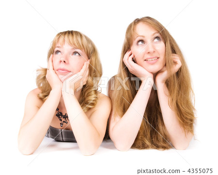 Two dreaming women 4355075