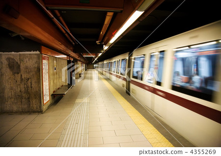 Underground station Underground station 4355269