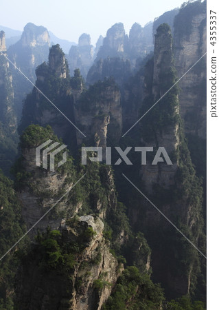 Rock peak of Zhangjiajie Mystery Taikai Rock peak of Zhangjiajie Mystery Taikai 4355337