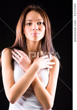 Young slim woman portrait 4355564