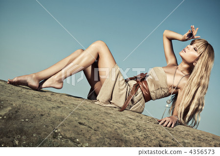 Young slim woman 4356573
