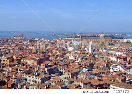Venetian streets viewed from the Observatory Venetian streets viewed from the Observatory 4357273