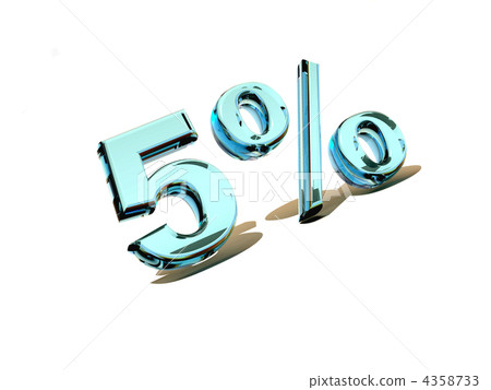 Five percent 4358733
