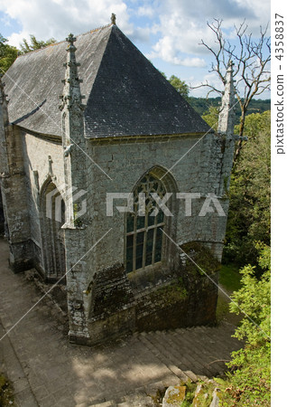 Gothic church in a forest 4358837