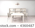 dining, dining room, table 4360487