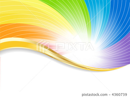 Vector bright background - Stock Illustration [4360739] - PIXTA