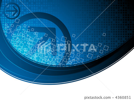 Vector tehc background - Stock Illustration [4360851] - PIXTA