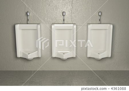 Urinals on dirty wall. Abstract background Urinals on dirty wall. Abstract background 4361088