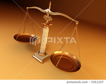Symbol of justice. Scale Symbol of justice. Scale 4361207