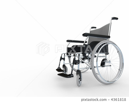 Wheelchair. 3d 4361818