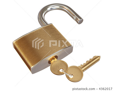 Lock with keys 4362017