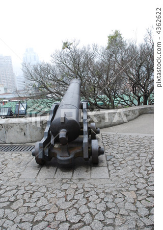 Macao World Heritage Monte Fort cannon Macao World Heritage Monte Fort cannon 4362622