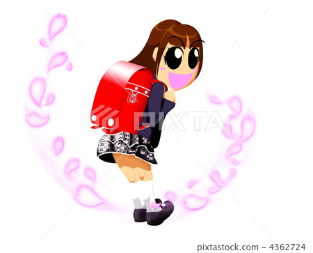 Admission ceremony girl Admission ceremony girl 4362724