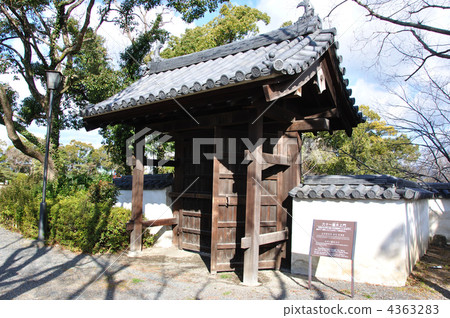 岡山城堡·第69大門，山崎樹門 4363283