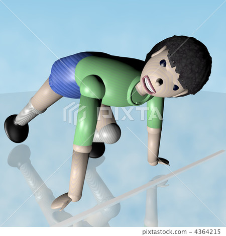 起點線 猛衝 破折號 4364215