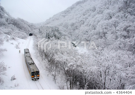 White forest of Yonezaka line White forest of Yonezaka line 4364404