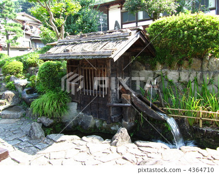 A water town in the city of Gujo Hachiman 4364710