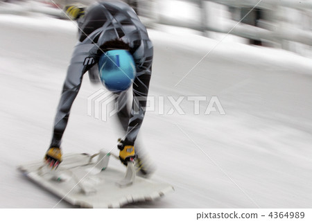 骨架 冬季運動 雪橇 4364989