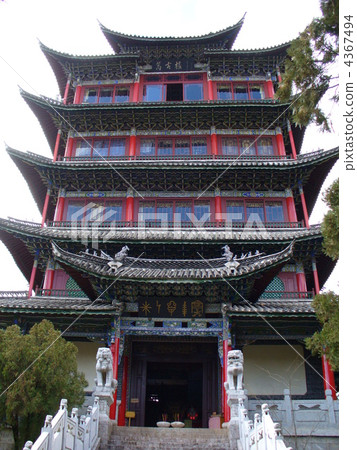 Yunnan Lijiang World Heritage Lijiang Ancient Wancho Tower Yunnan Lijiang World Heritage Lijiang Ancient Wancho Tower 4367494