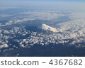 Fuji shot from the sky 4367682