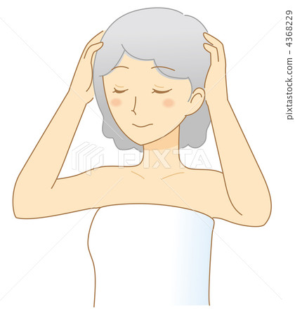 Scalp care (bath gray hair) 4368229