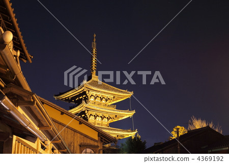 東山花輕路八坂塔 東山花輕路八坂塔 4369192