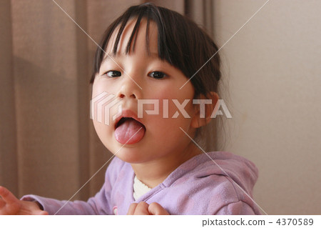 stick out tongue, tongue, younger 4370589
